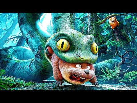 Beaver Vs Anaconda Scene | HOPPERS (2026) Movie CLIP 4K