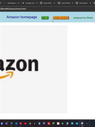 ‏اخيراااااااااااا بعد 7 ساعات من البرمجة #html #css #javascript