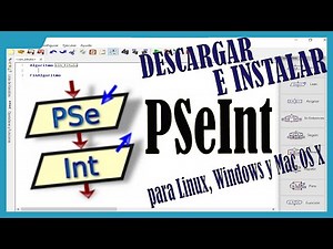 DESCARGAR E INSTALAR PSeInt para Windows, Linux y Mac OS X