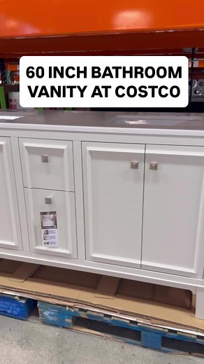 New 60-Inch Bathroom Vanity Available at Costco