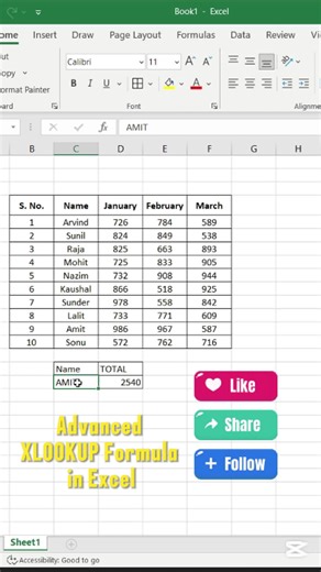 Mastering Advanced XLOOKUP in Excel