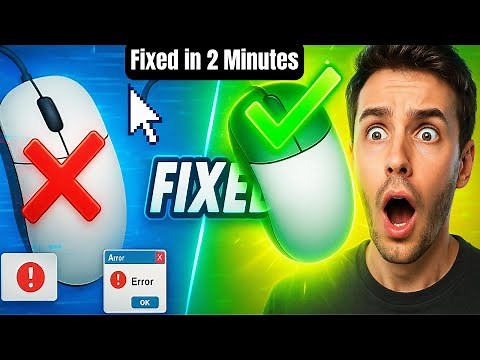 How To Fix Mouse Not Working In Windows 11 & 10 ( FULL GUIDE )