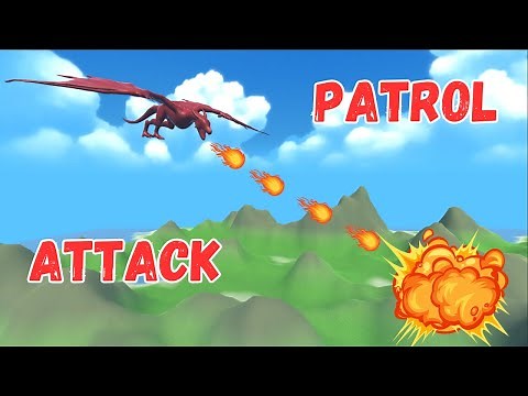 How To Make a FLYING AI in Unity