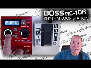 Making it easier to use! BOSS RC-10R Rhythm Loop Station + an External Footswitch Demo, Walk Through
