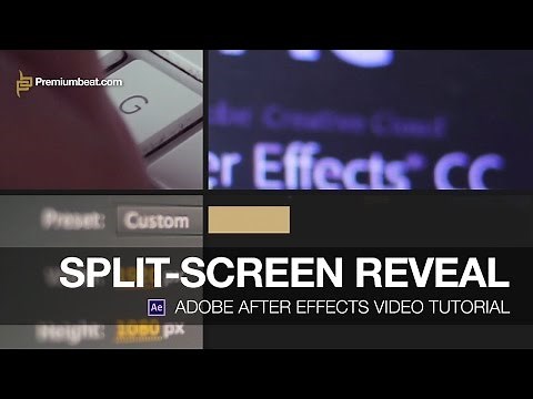 Adobe After Effects Video Tutorial: Split-Screen Reveal