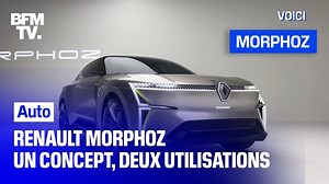 Renault présente Morphoz, un concept car extensible | BFMTV