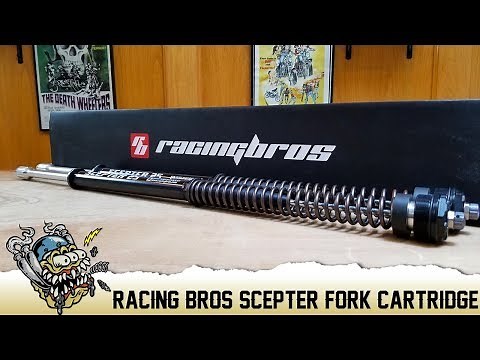 Racing Bros Scepter Harley Front Fork Cartridge Overview - DeadbeatCustoms.com