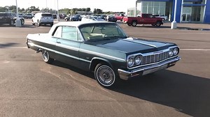 🚨1964 Impala SS For Sale🚨 327 V8 Powerglide Auto True SS Lagoon Aqua Metallic White Interior Nice Looking and driving car! Very Solid! $30000 | Schwieters Chevrolet of Willmar