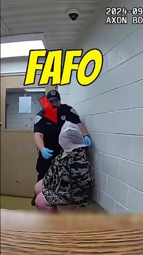 Karen Acts Up With the Cops 👮 Then Karma Hits Fast! #karen