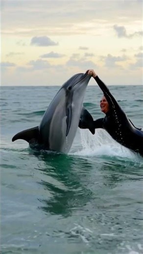 Nature’s hero: the dolphin who saved a life #dolphinrescue