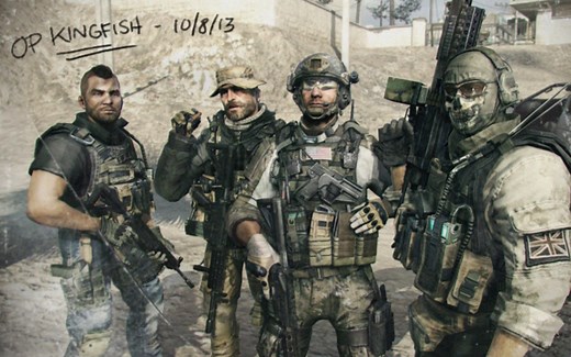 【使命召唤现代战争/混剪/高燃/催泪】永远的141