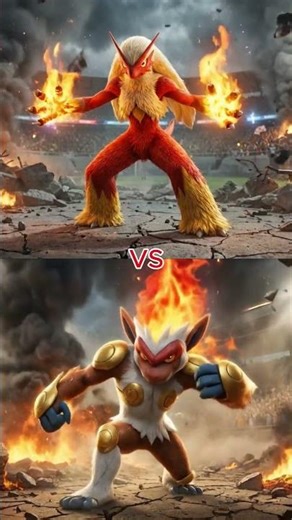 Combusken Falls 🔥🐔—Blaziken Explodes and Rises 💥⚔️:The Fire–Fighting Warrior Awakens