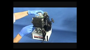Honda engines - GX100 Regler-Einstellung