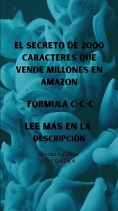 El Secreto de 2000 Caracteres Que Vende Millones en Amazon