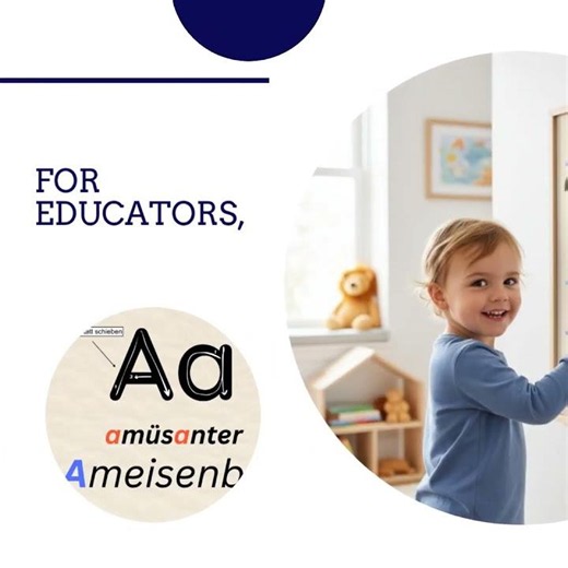 Alphabet writing made easy for left handers