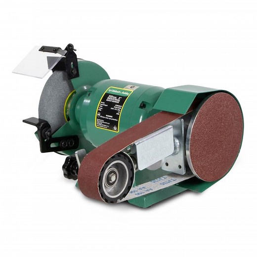 Abbott & Ashby AA362W8 (808440) 200mm (8") Industrial Grinder With 915mm x 50mm Linishing Attachment