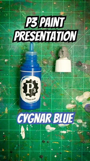 Cygnar Blue - P3 Paint Presentation #miniaturepainter