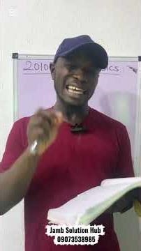 2010 Physics Jamb Questions Explained #jamb2026 #examquestions #jambpastquestions #exam