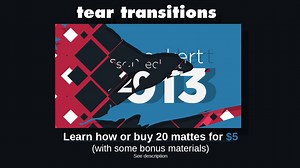 Tear transition tutorial