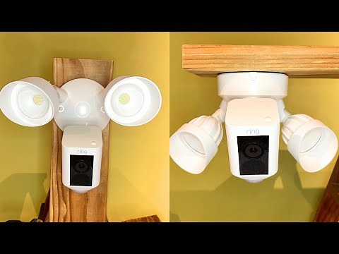 Horizontal & Vertical Mounting Options for the Ring Floodlight Cam Wired Plus