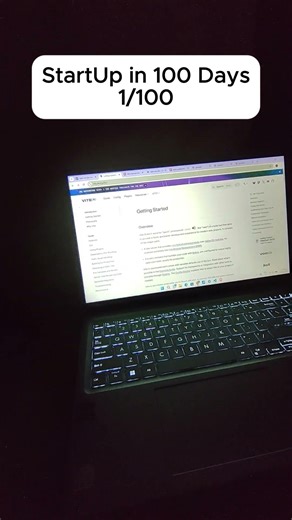 start-up in 100 Day ka Day 1 #coding #music #react