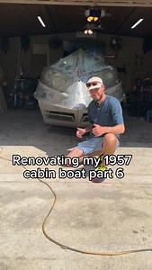 408K views · 4.2K reactions | Renovating my 1957 cabin boat part 6 #boat #cabinboat #brothers #gluvit #seahawk #paint | freeddom35 | Facebook