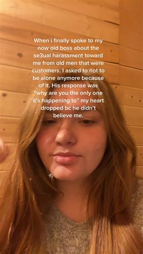 it happened to a lot of us girls there but no one spoke out bc they never did anything about it. i put my 2 weeks in after that conversation. 3 bosses new about it. Only one did something about it. The other 2 didn’t believe me nor care. #homedepot #fyp #stopsexualharrasemet