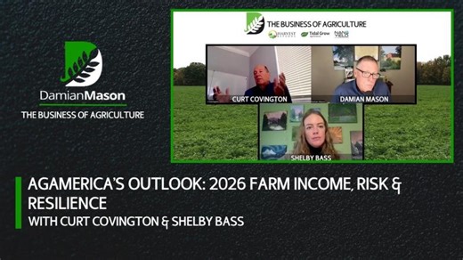 AgAmerica’s Outlook: 2026 Farm Income, Risk Resilience | Damian Mason | Damian Mason