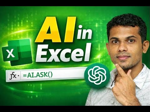 ChatGPT for Excel Add-in | Malayalam Tutorial