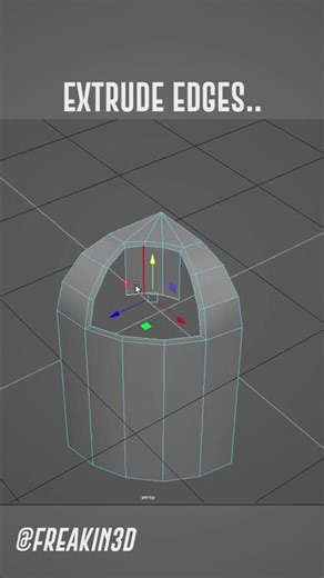 3D Modeling for Beginners in Maya | #tutorial #games #3dmodeling #Freakin3d #3dmodelingsoftware