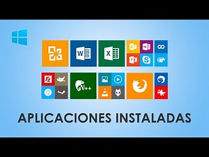 How to know which applications are installed on my PC