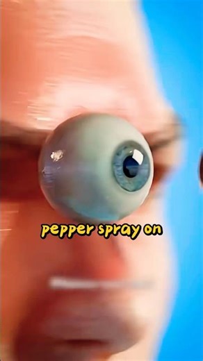 What to do if you get pepper spray in your eyes! 👀 😱 #yt #shorts