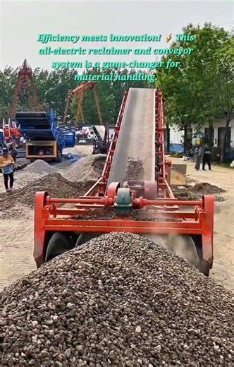 Revolutionary All-Electric Material Reclaimer & Conveyor | The End of Diesel Loaders?
