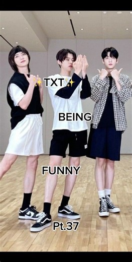 TXT BEING FUNNY✨🎤pt.37 #kpop #txt #moa #tomorrow_x_together #tomorrowxtogether #funny