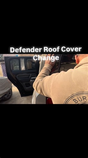 Car Doctors3🚨🛠🧰 on Instagram: "Defender Roof Cover Change #viralreels❤️ #trending #instagram #automobile #repair"