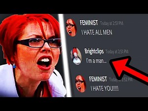 TROLLING A ANGRY RACIST FEMINIST ON DISCORD!