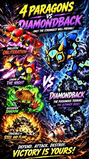 Elite Diamondback Boss Guide | Best Paragons for Each Tier (BTD6)