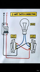 2 way switch connection #fblifestyle | Engineer skills