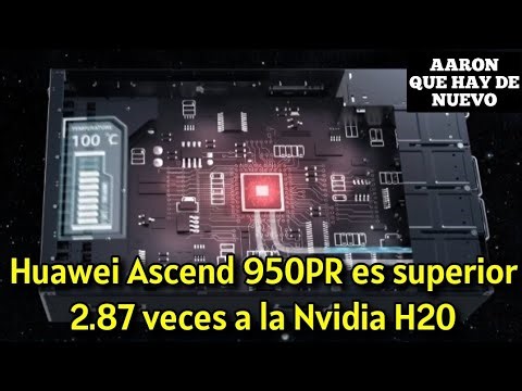 Huawei Ascend 950PR es superior 2.87 veces a la Nvidia H20