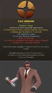 Custom Weapon - E.M.P Grenade