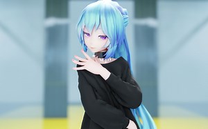 【全面屏/布料解算】Miku-BOP BOP!