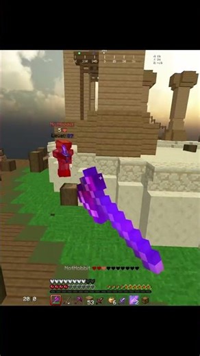 This guy was NOT willing to die!! #bedwars #hypixel #skywars #minecraft #pvp