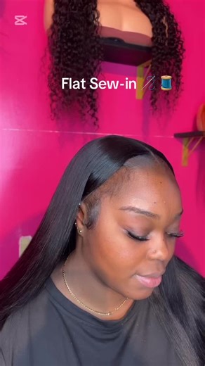 Sewing a Flat Sew-in: Step-by-Step Tutorial