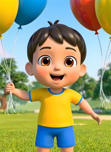 Happy Balloon Boy 🎈 | Cute 3D Cartoon Short