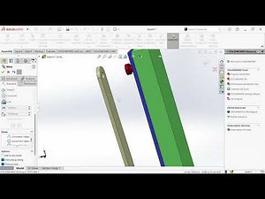 Wheel linkage assembly. Solidwork tutorials for beginners.