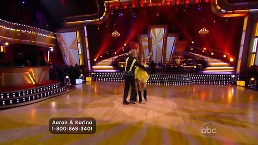 Aaron Carter & Karina Smirnoff - '90s Samba