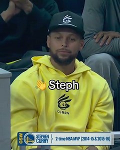 Steph watching Wings vs. Valkyries 🔥