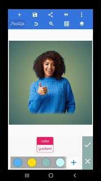 How to blend colors images using pixel lab