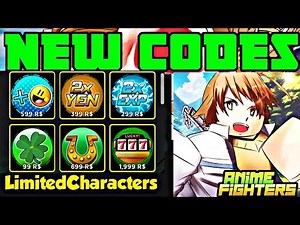 ALL *NEW* UPDATE ANIME FIGHTERS SIMULATOR ROBLOX CODES FOR FEBRUARY 2024!