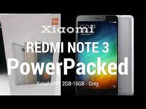 Xiaomi Redmi Note 3 Powerpack Review
